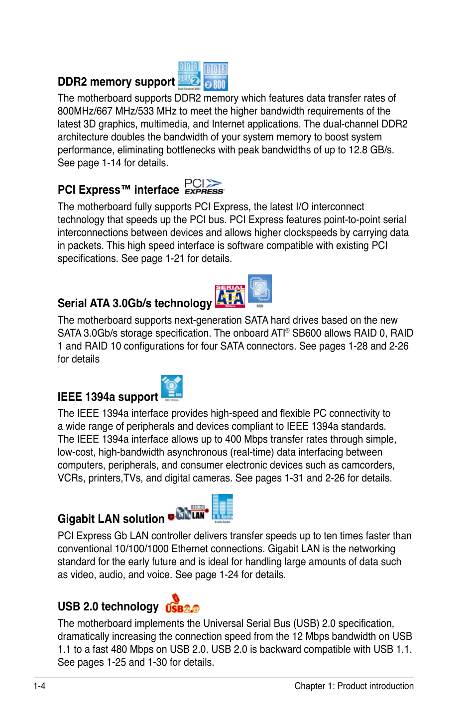 Asus M2A-VM HDMI User Manual | Page 16 / 100