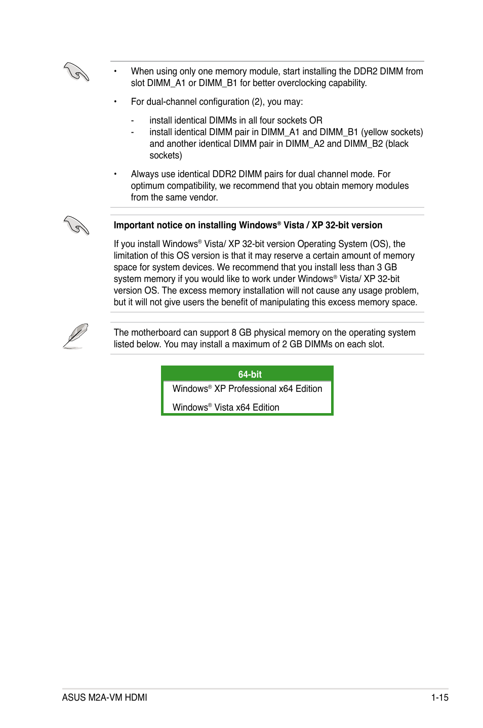 Asus M2A-VM HDMI User Manual | Page 27 / 100