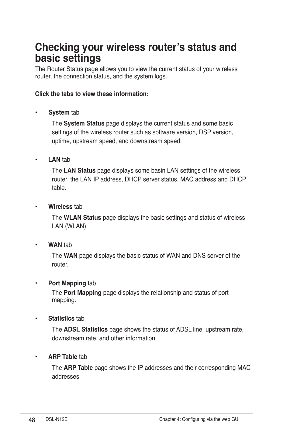 Asus DSL-N12E User Manual | Page 48 / 61