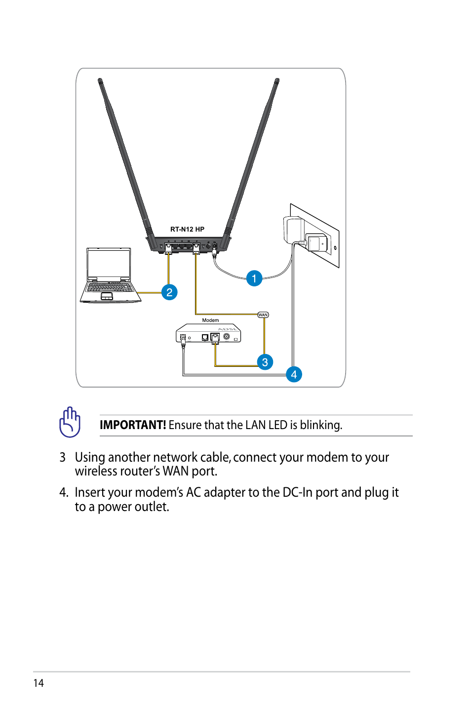 Asus RT-N12HP User Manual | Page 14 / 68