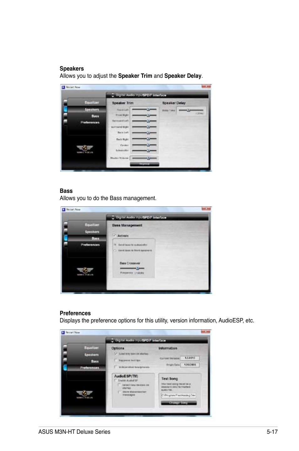 Asus M3N-HT Deluxe/Mempipe User Manual | Page 135 / 178