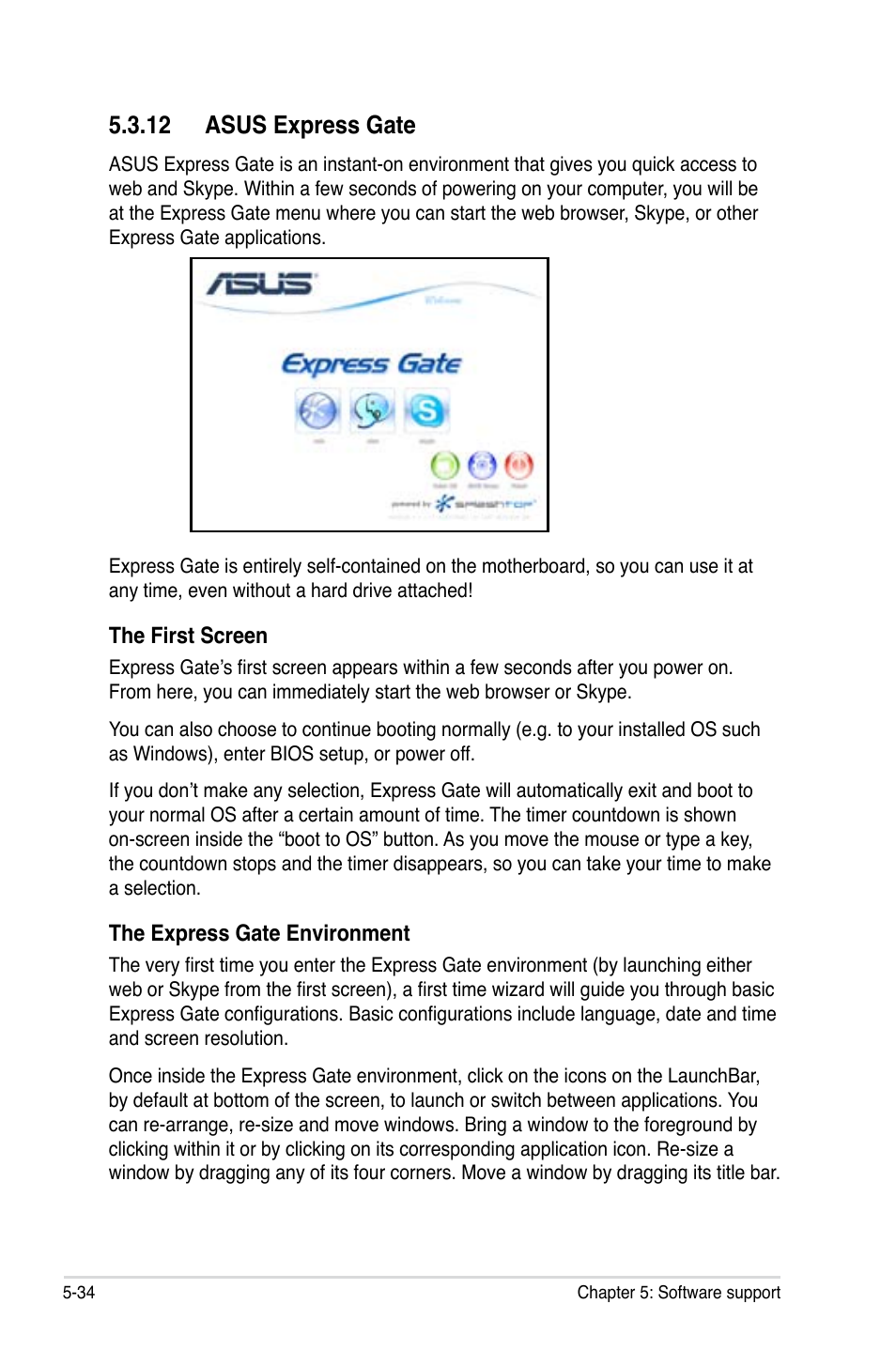 12 asus express gate | Asus M3N-HT Deluxe/Mempipe User Manual | Page 152 / 178