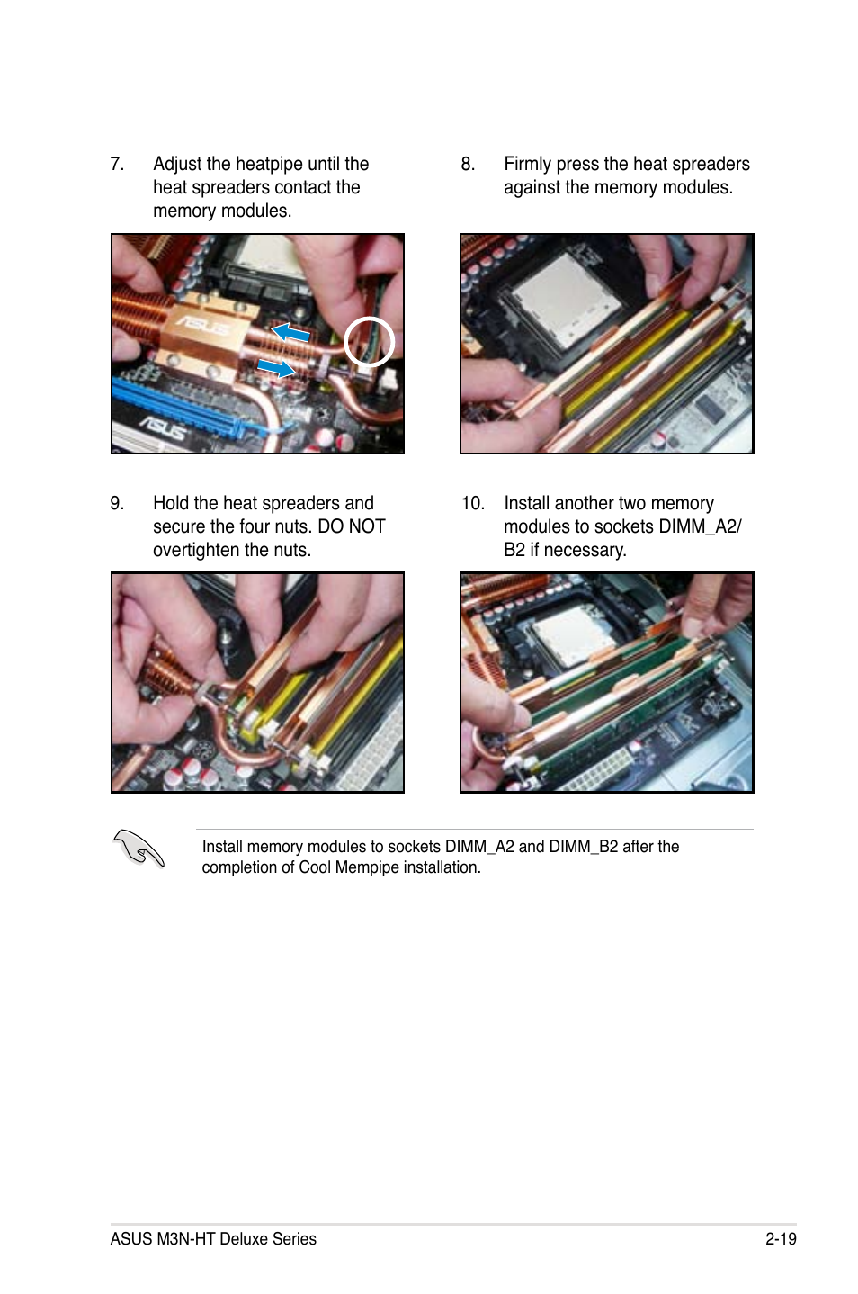 Asus M3N-HT Deluxe/Mempipe User Manual | Page 45 / 178