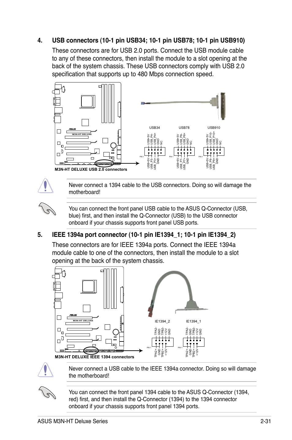 Asus m3n-ht deluxe series 2-31 | Asus M3N-HT Deluxe/Mempipe User Manual | Page 57 / 178