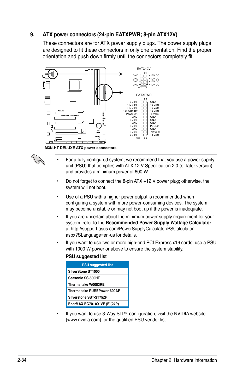 Asus M3N-HT Deluxe/Mempipe User Manual | Page 60 / 178