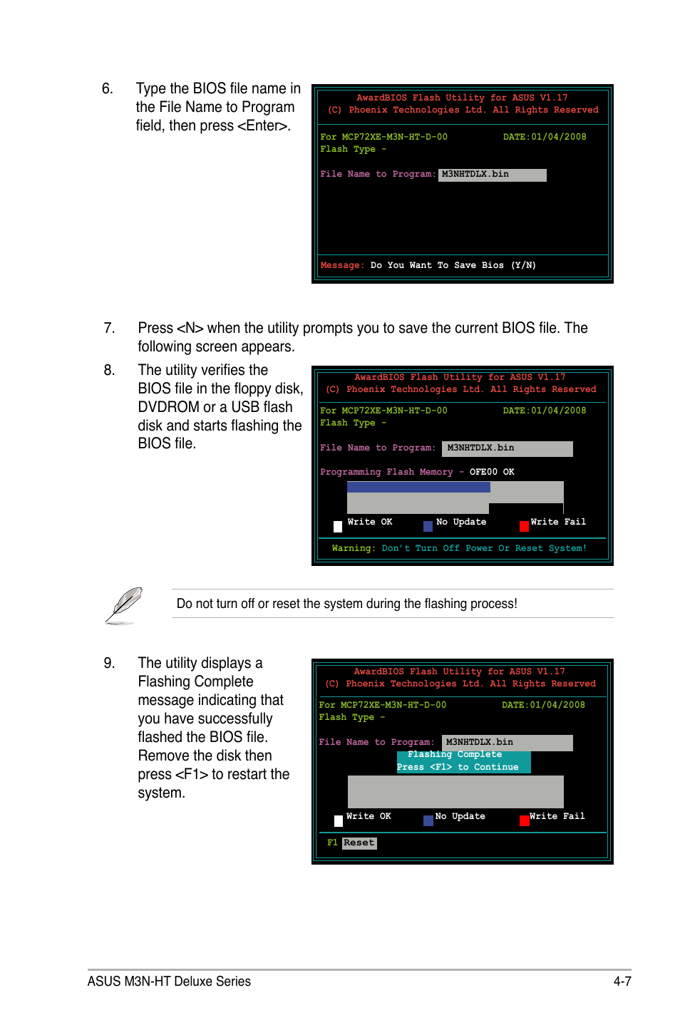 Asus M3N-HT Deluxe/Mempipe User Manual | Page 79 / 178