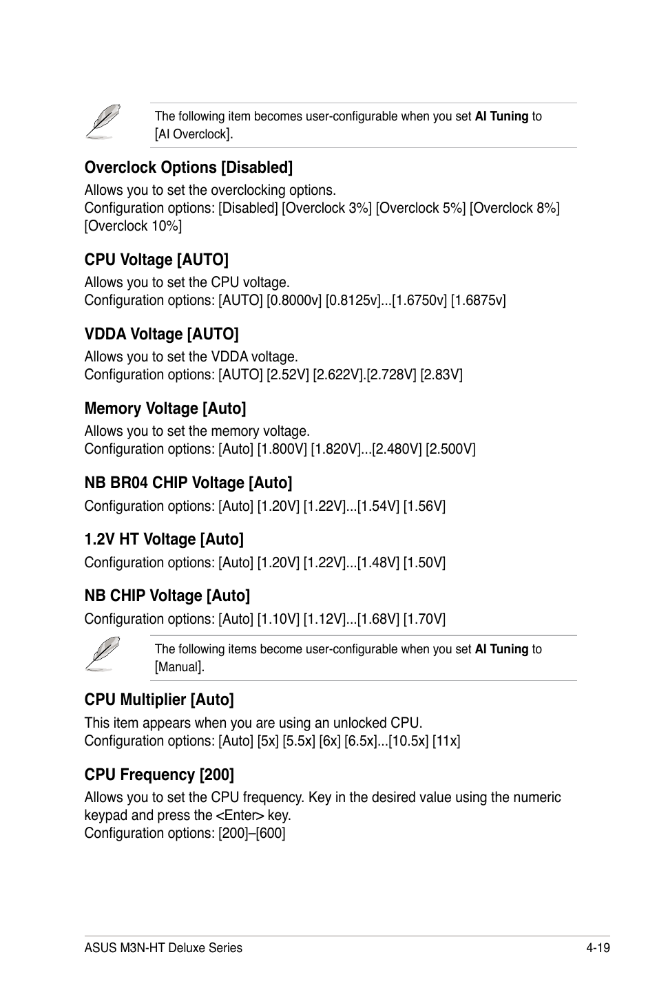 Asus M3N-HT Deluxe/Mempipe User Manual | Page 91 / 178