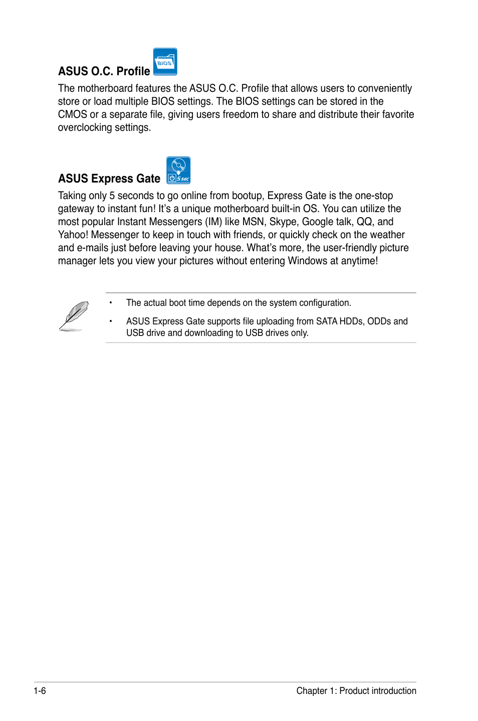 Asus P5N73-CM User Manual | Page 18 / 108