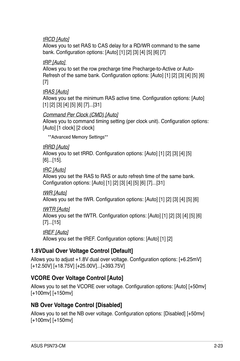 Asus P5N73-CM User Manual | Page 73 / 108