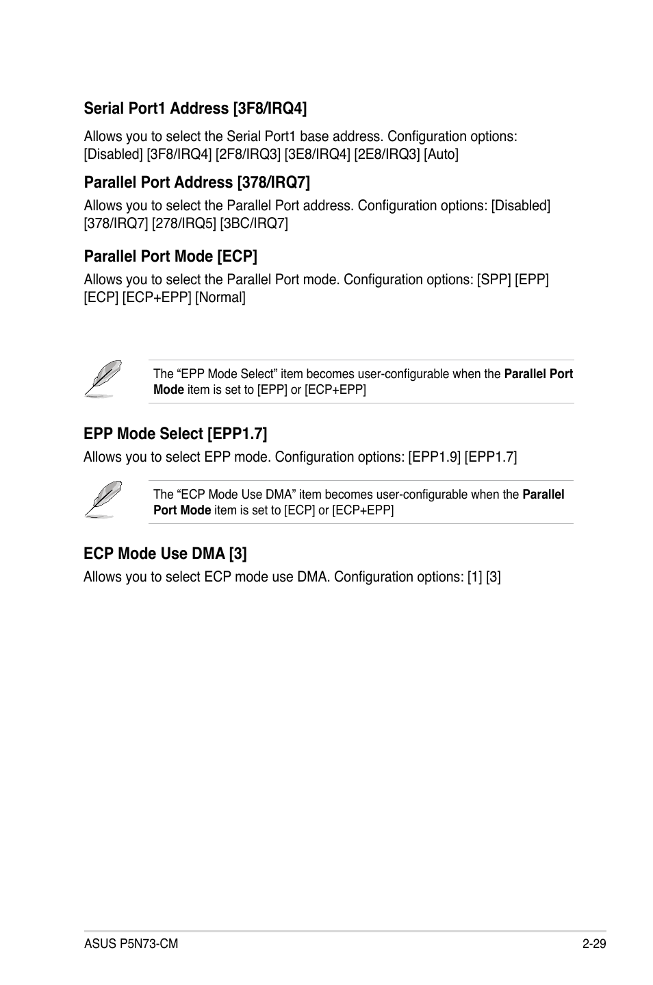 Asus P5N73-CM User Manual | Page 79 / 108