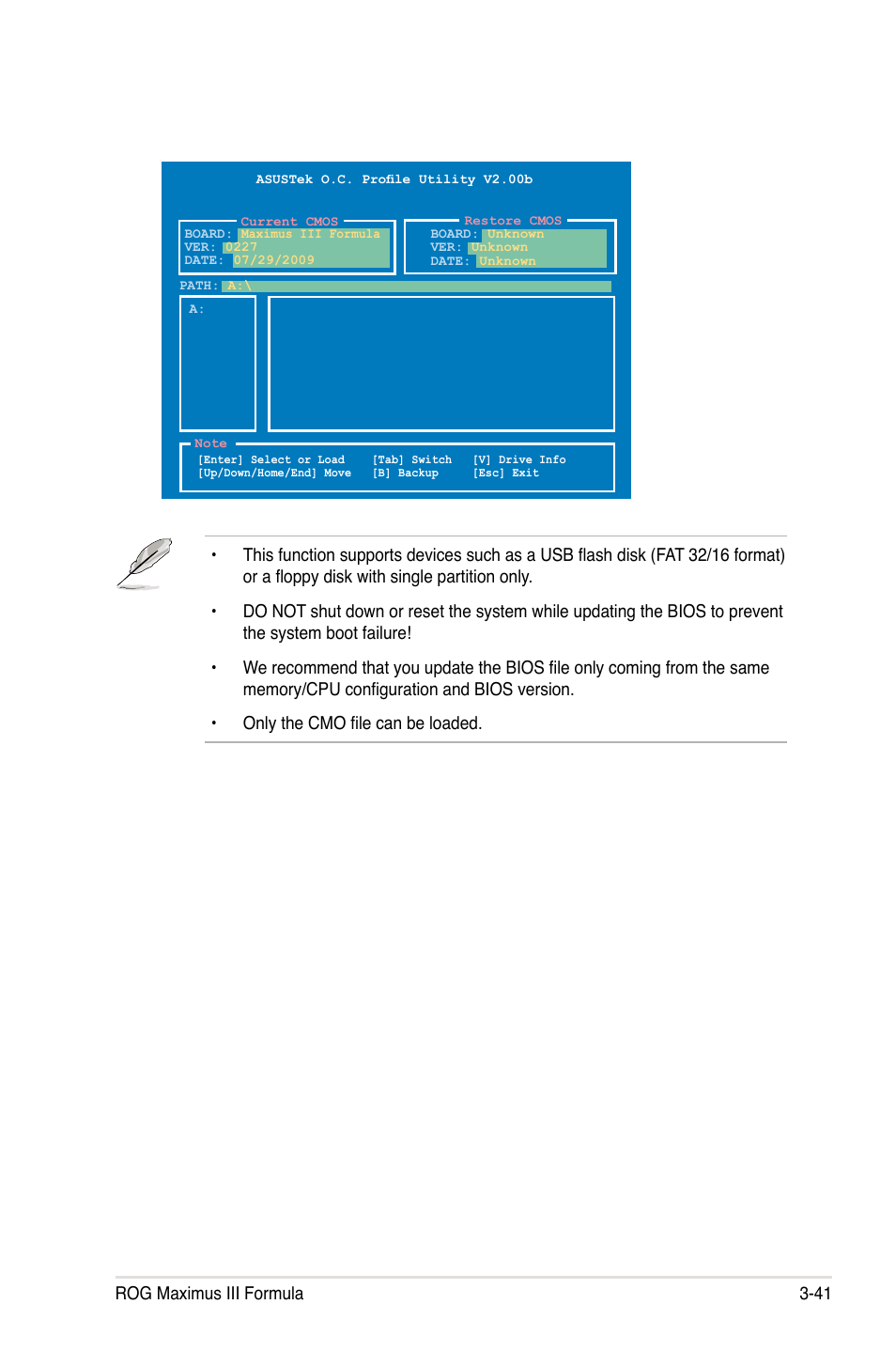 Rog maximus iii formula 3-41 | Asus Maximus III Formula User Manual | Page 115 / 172