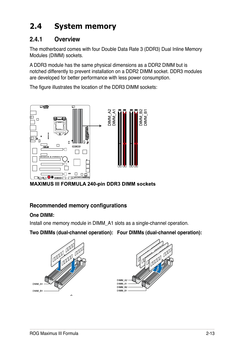 Asus Maximus III Formula User Manual | Page 41 / 172