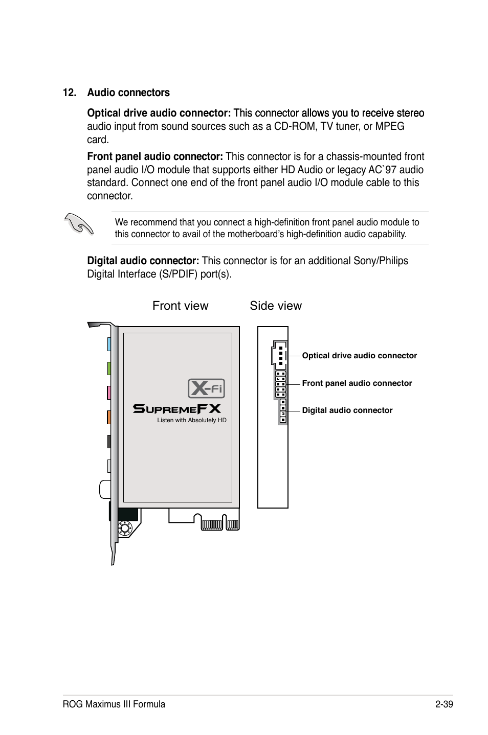 Asus Maximus III Formula User Manual | Page 67 / 172