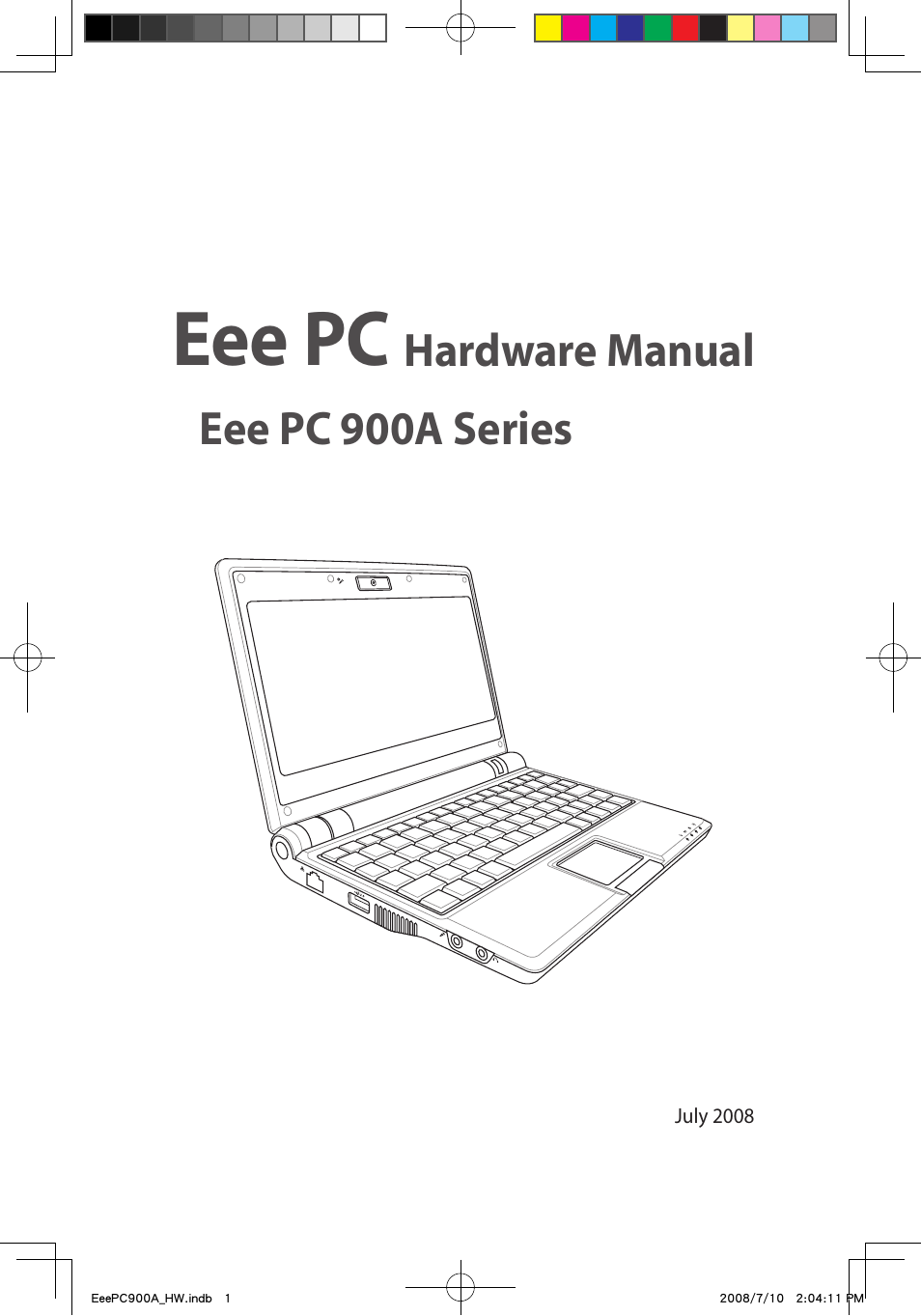 Asus Eee PC 900A/Linux User Manual | 66 pages