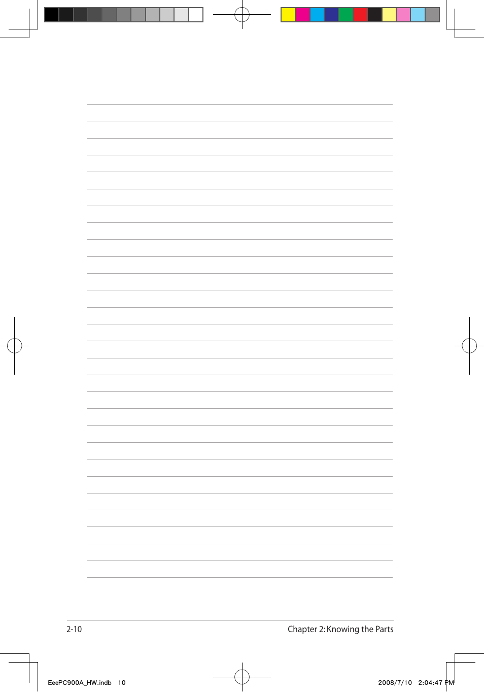 Asus Eee PC 900A/Linux User Manual | Page 22 / 66
