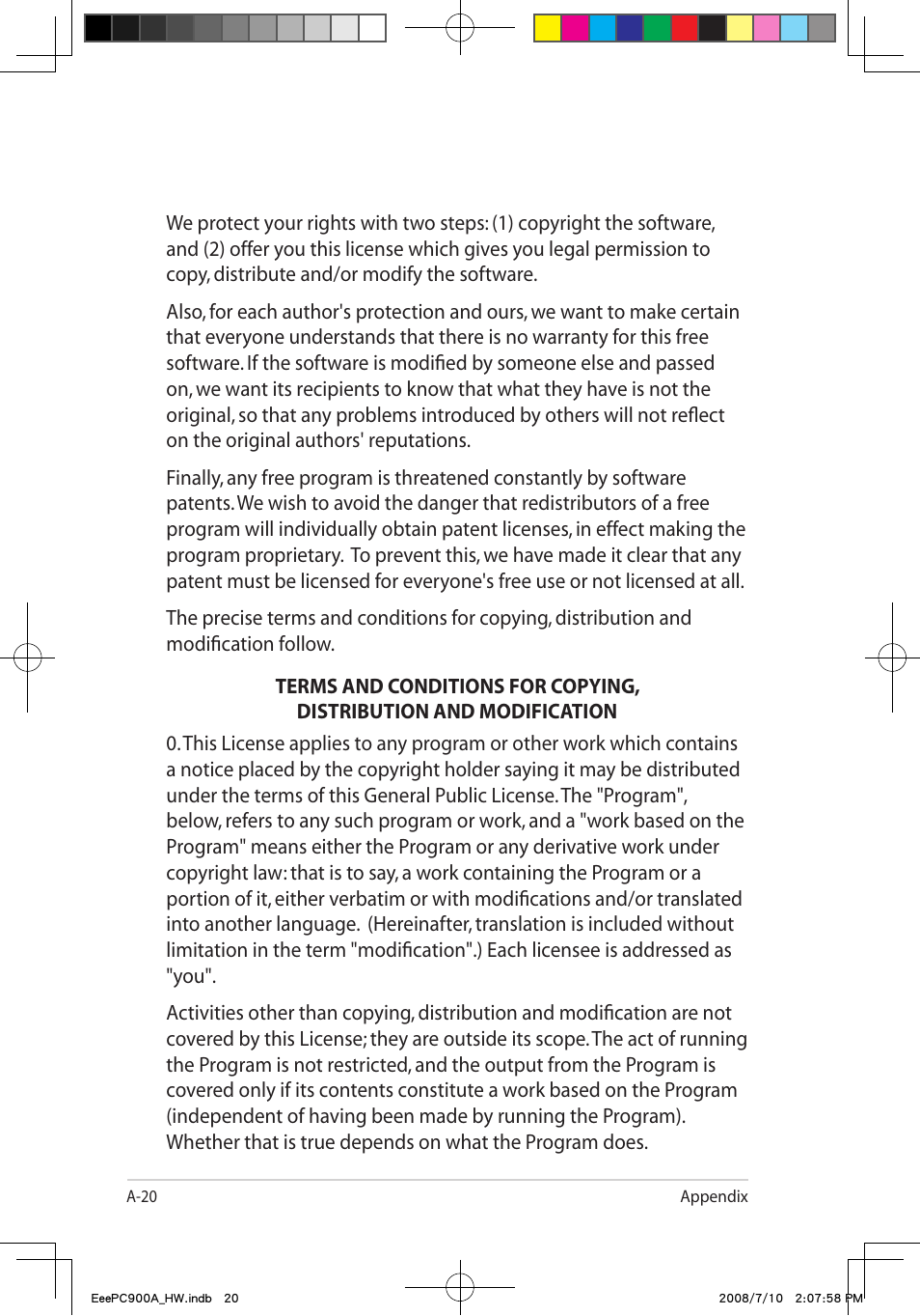 Asus Eee PC 900A/Linux User Manual | Page 56 / 66