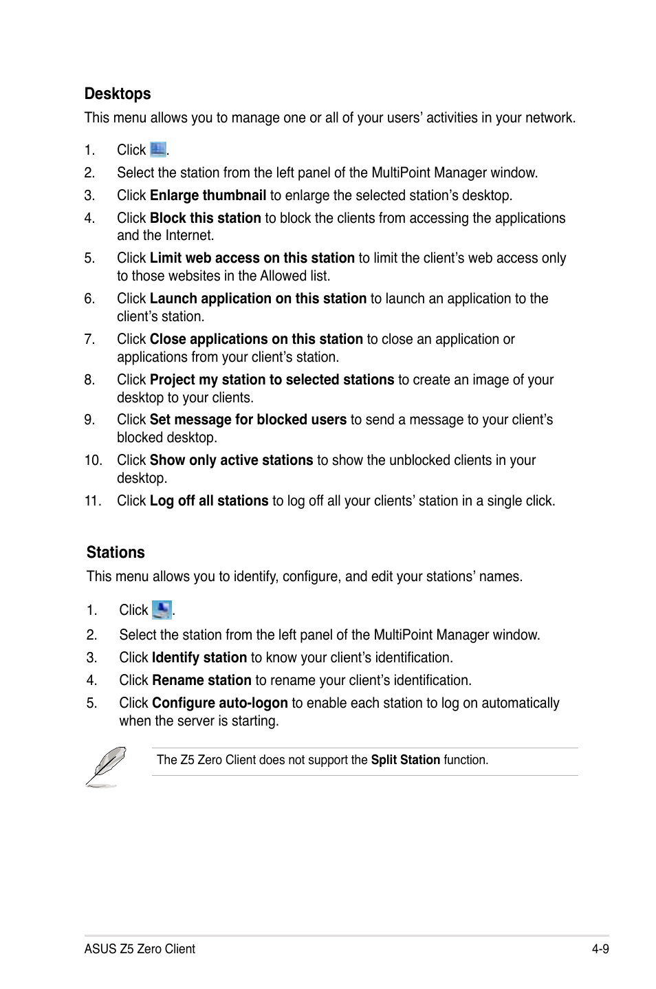 Asus Z5 User Manual | Page 41 / 50