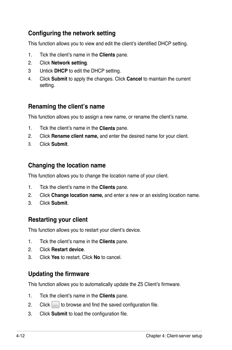 Asus Z5 User Manual | Page 44 / 50