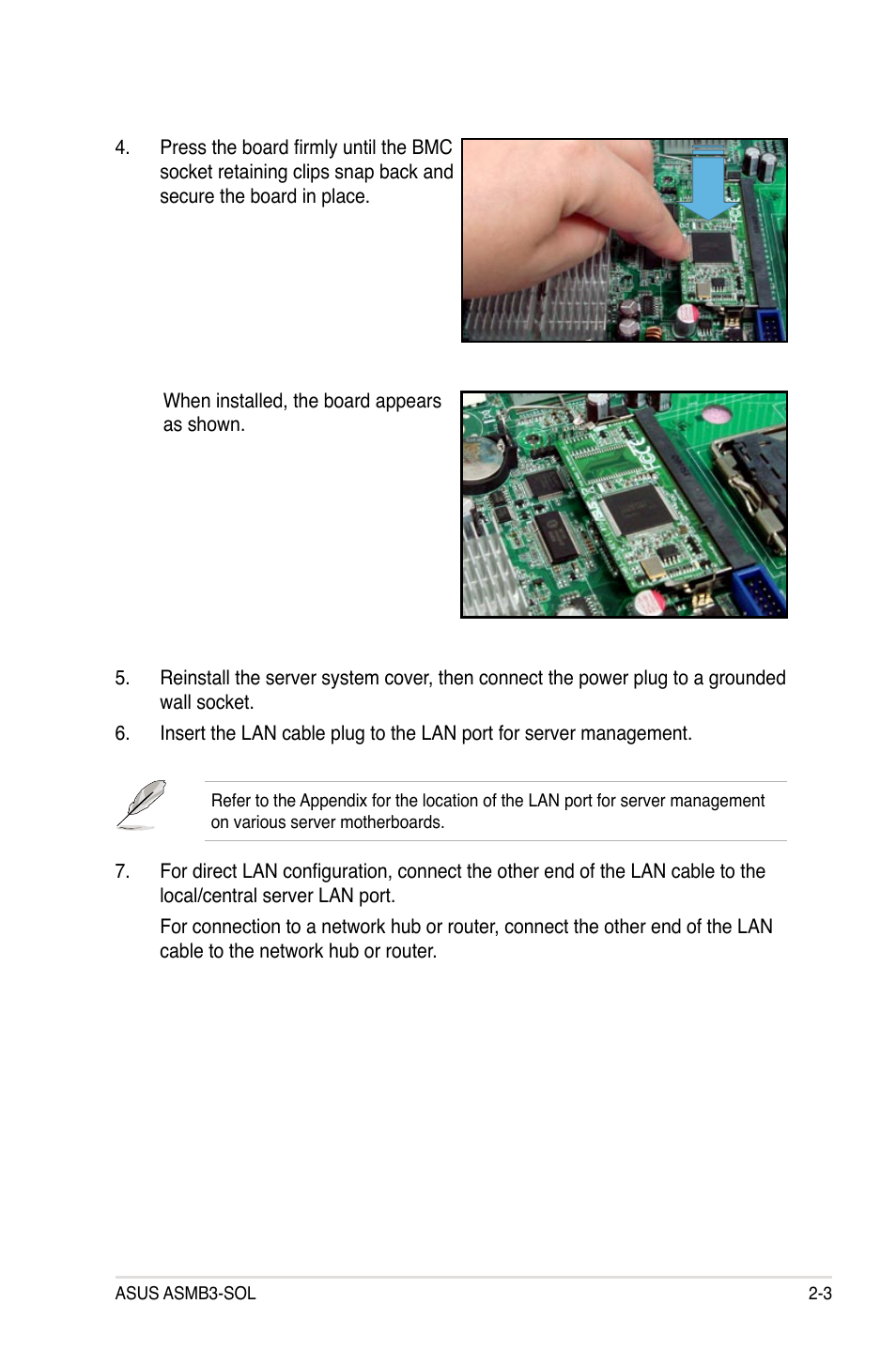 Asus ASMB3 User Manual | Page 17 / 68