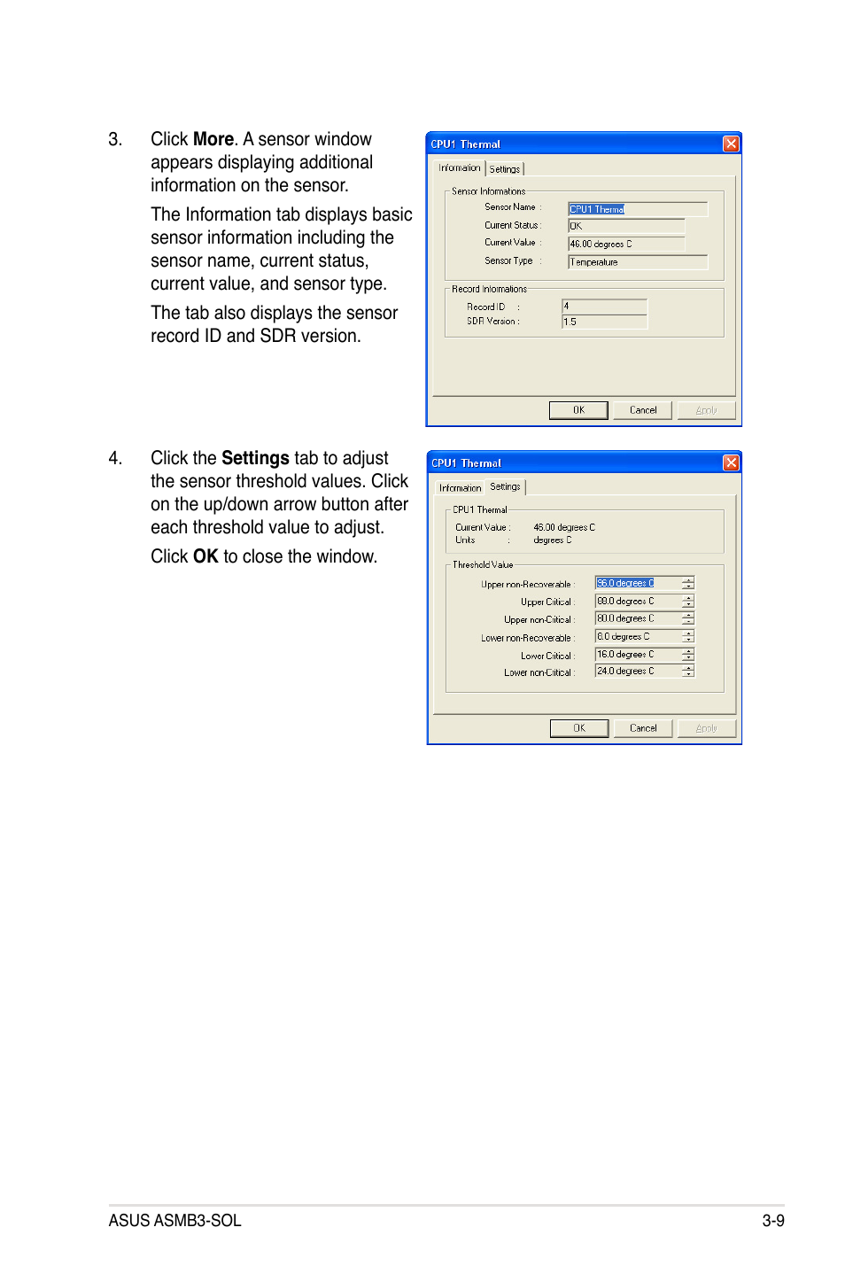 Asus ASMB3 User Manual | Page 45 / 68