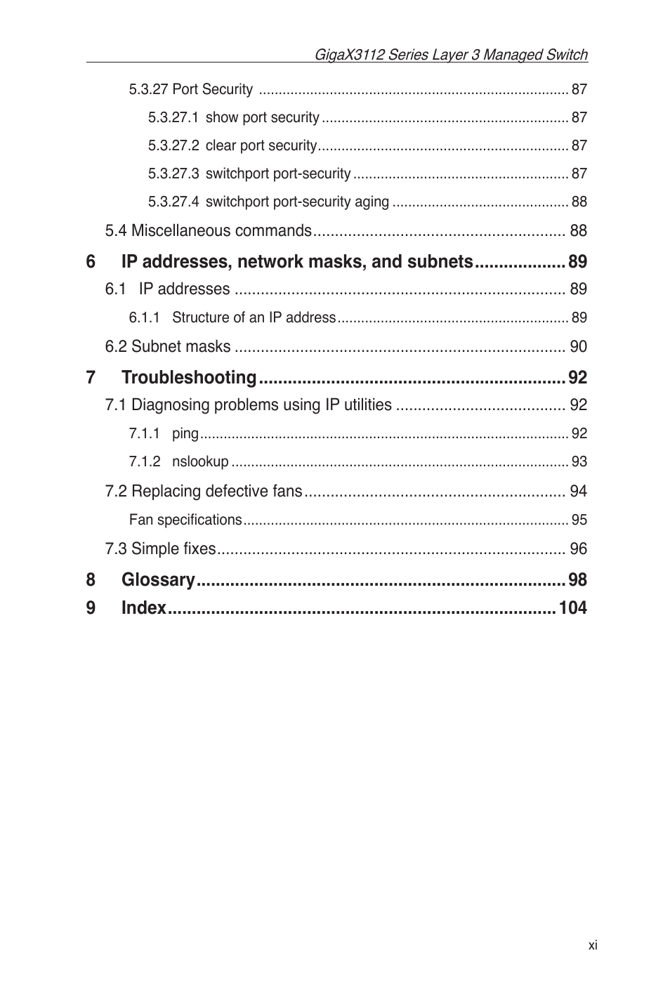 Asus GigaX3112 User Manual | Page 13 / 118