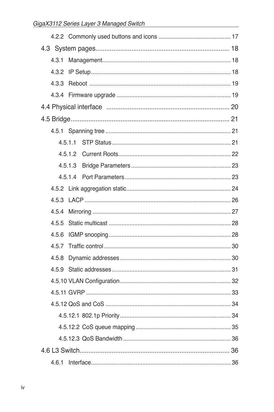 Asus GigaX3112 User Manual | Page 6 / 118