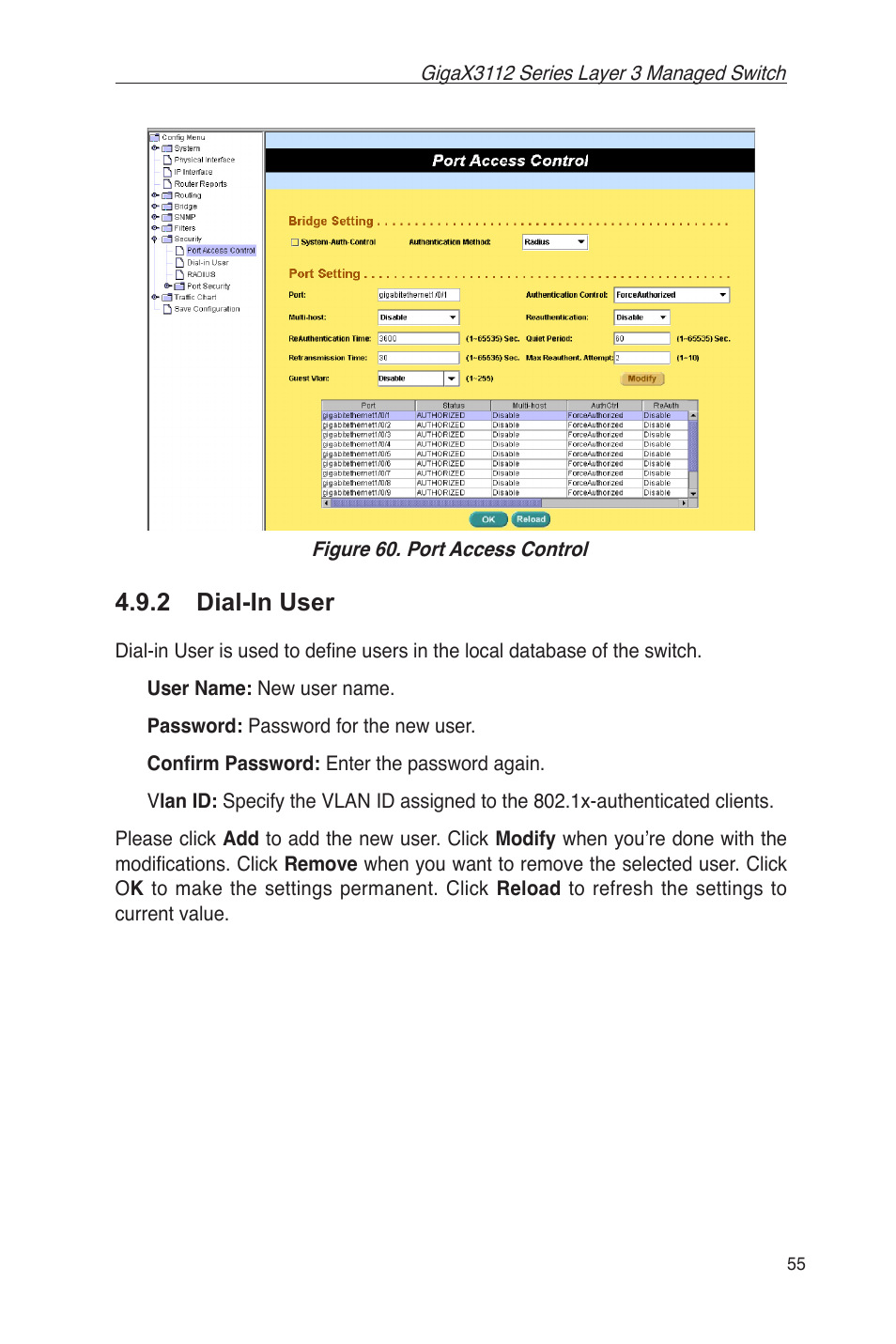 2 dial-in user | Asus GigaX3112 User Manual | Page 68 / 118