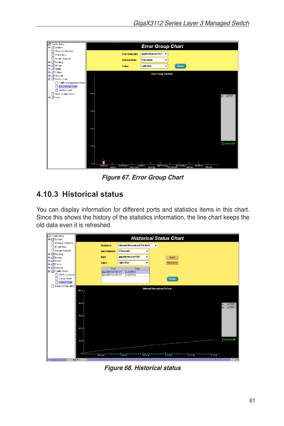 3 historical status | Asus GigaX3112 User Manual | Page 74 / 118