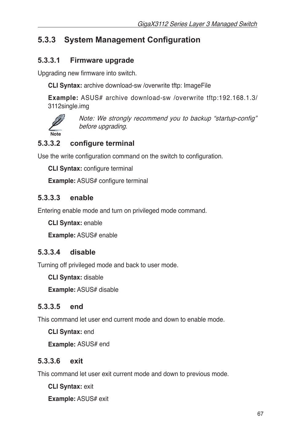 3 system management conﬁguration | Asus GigaX3112 User Manual | Page 80 / 118