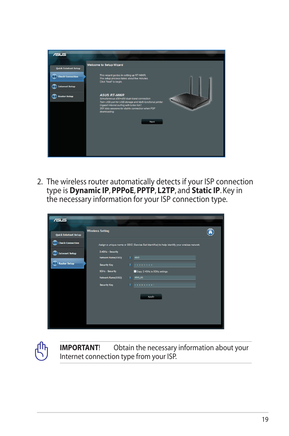 Asus RT-N66R User Manual | Page 19 / 70