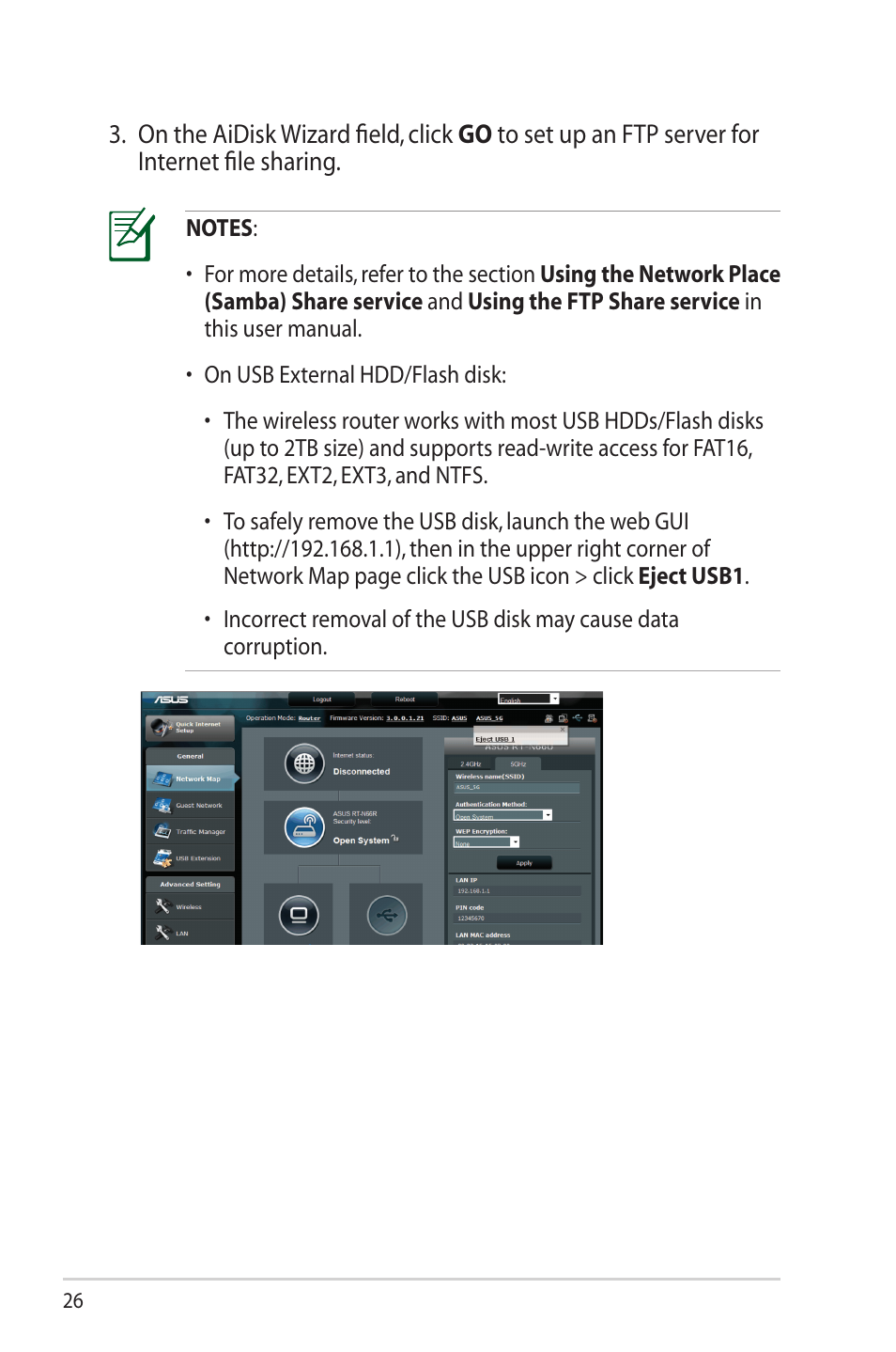 Asus RT-N66R User Manual | Page 26 / 70