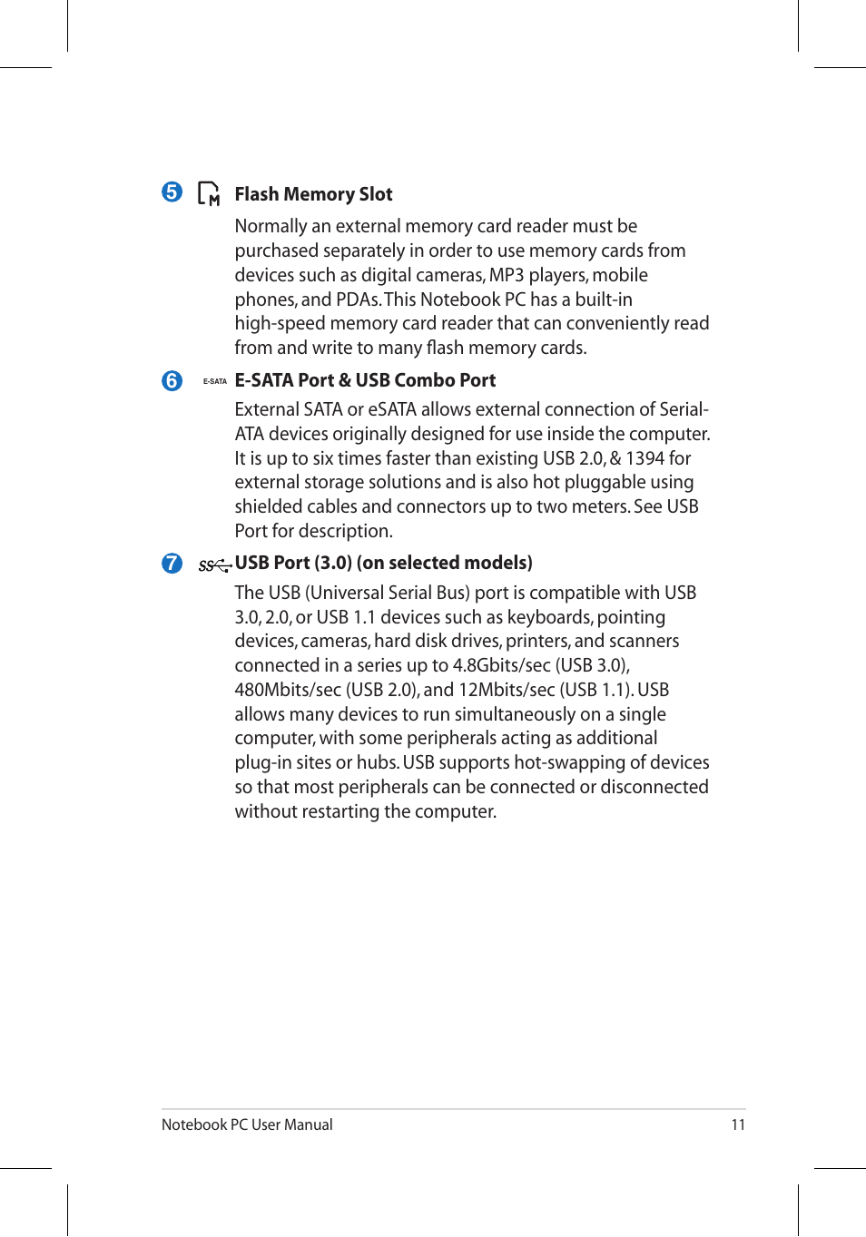 Asus N53Jq User Manual | Page 11 / 28