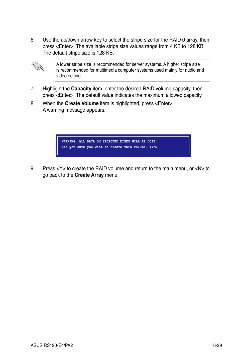 Asus RS120-E4/PA2 User Manual | Page 135 / 166
