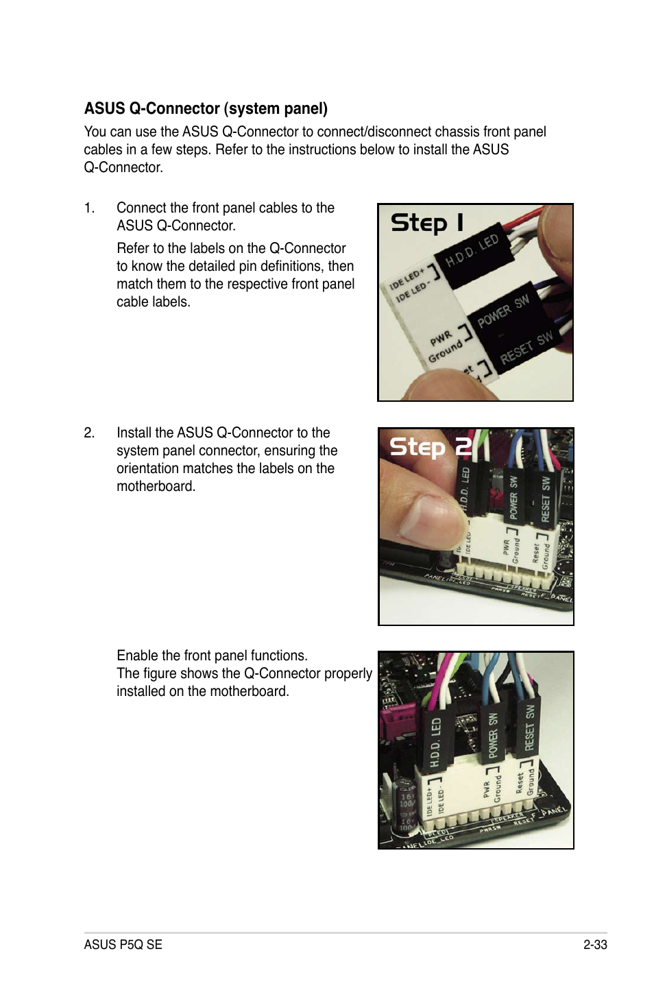 Asus P5Q SE/R User Manual | Page 57 / 150