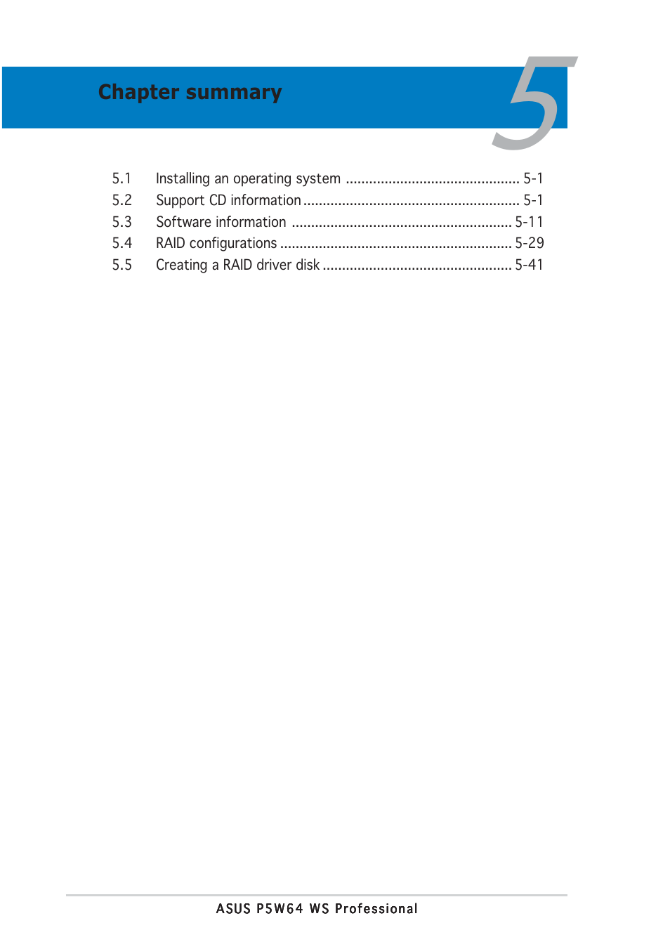 Asus P5W64 WS Professional User Manual | Page 124 / 170