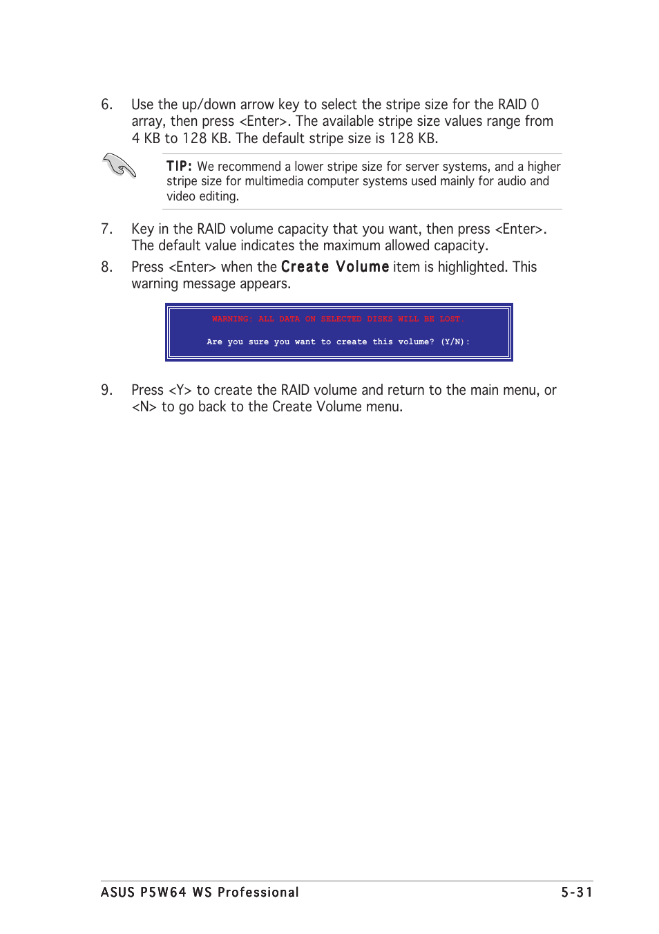 Asus P5W64 WS Professional User Manual | Page 155 / 170