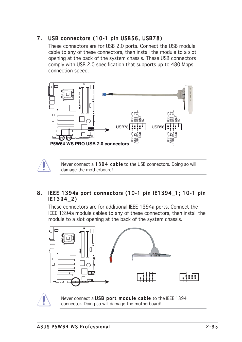 Asus P5W64 WS Professional User Manual | Page 61 / 170