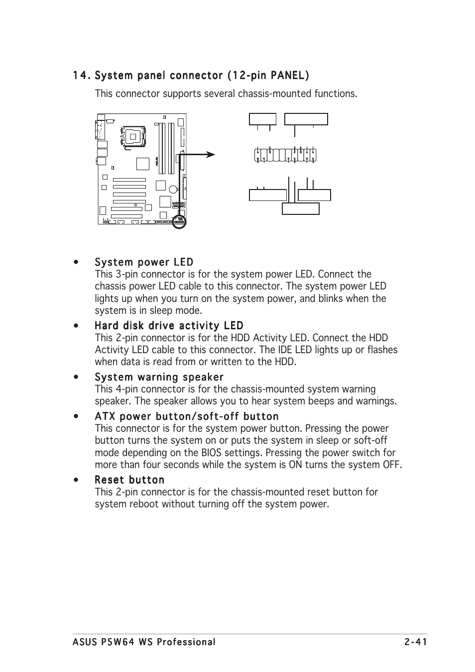 Asus P5W64 WS Professional User Manual | Page 67 / 170