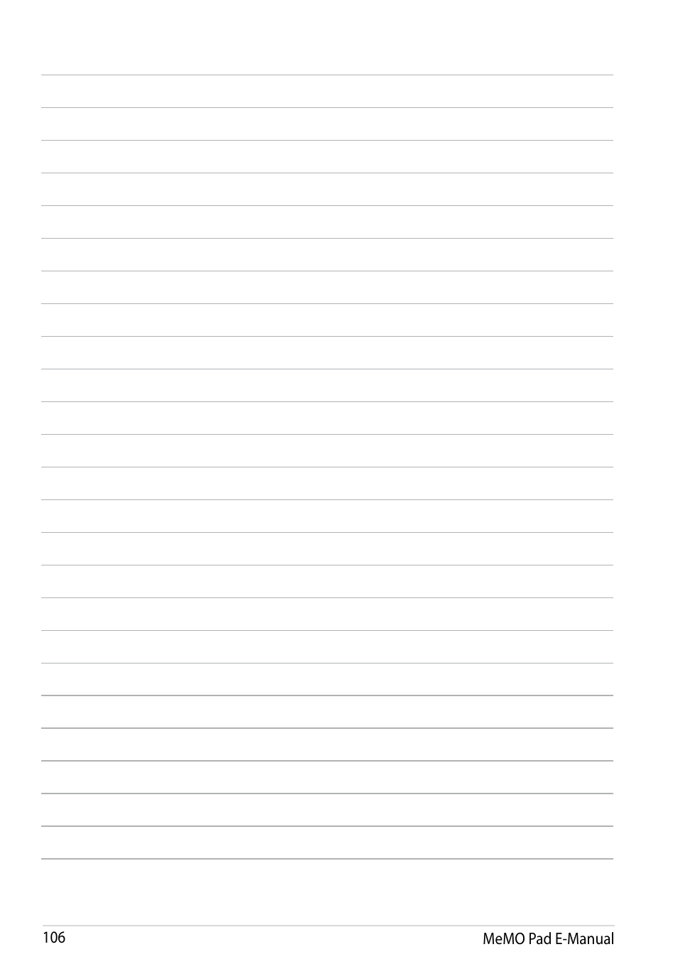 Asus MeMO Pad HD 7 User Manual | Page 106 / 106