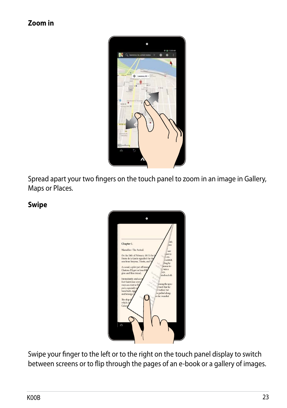 Asus MeMO Pad HD 7 User Manual | Page 23 / 106