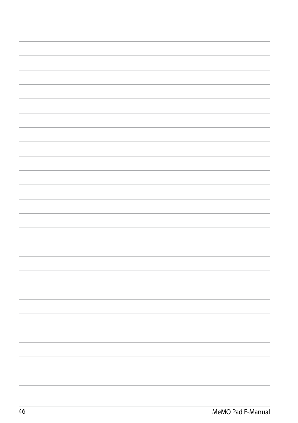 Asus MeMO Pad HD 7 User Manual | Page 46 / 106