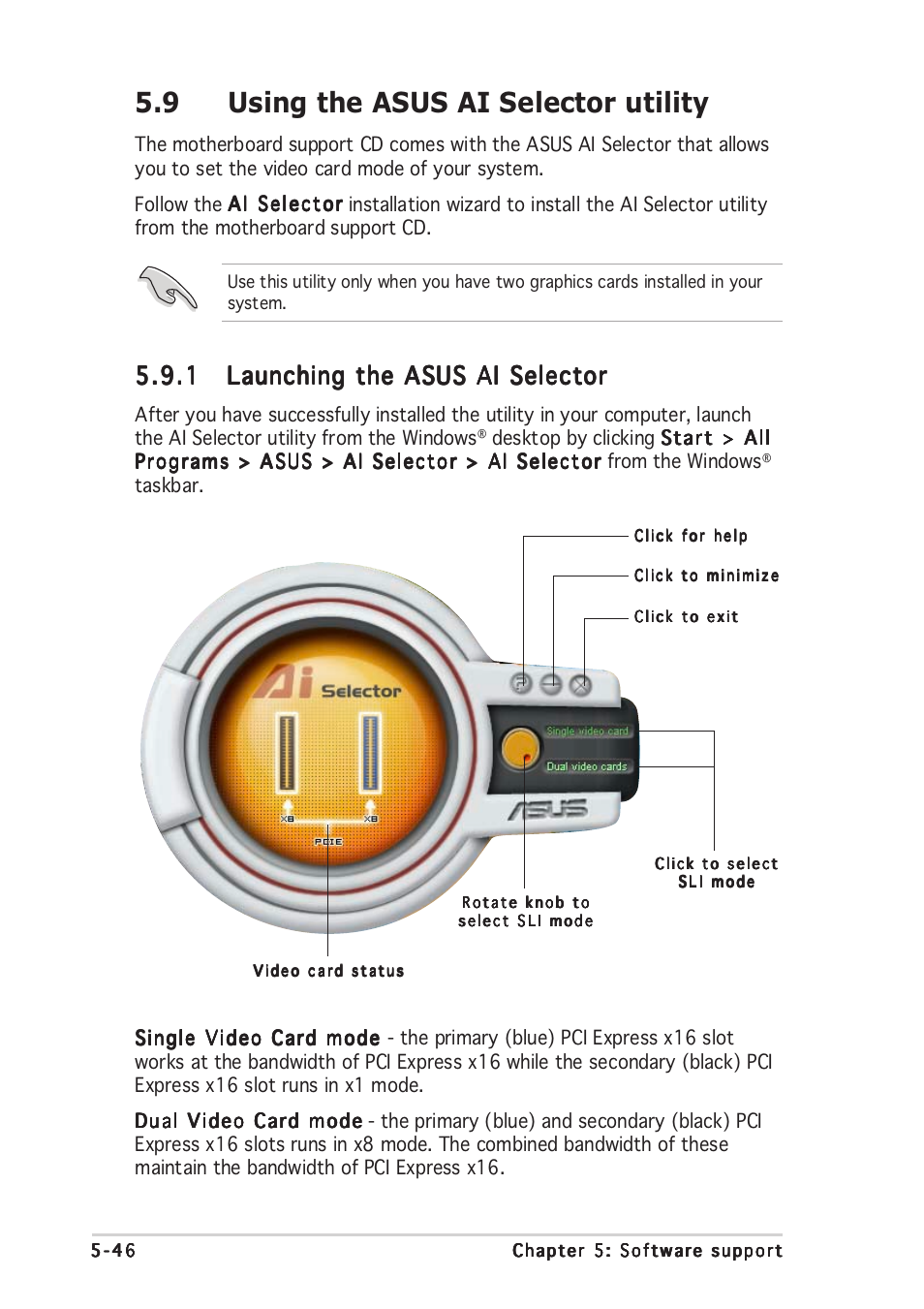 9 using the asus ai selector utility | Asus A8N-SLI Premium User Manual | Page 171 / 189