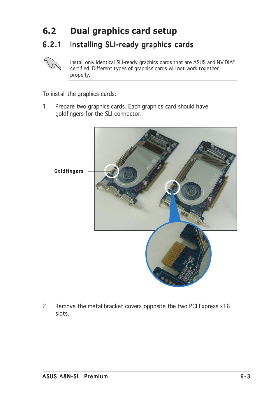 2 dual graphics card setup | Asus A8N-SLI Premium User Manual | Page 178 / 189