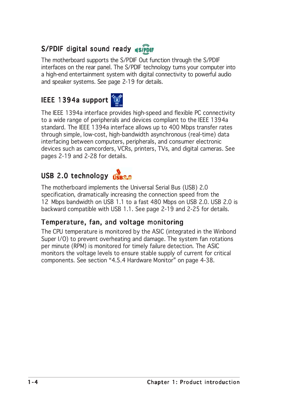 Asus A8N-SLI Premium User Manual | Page 20 / 189
