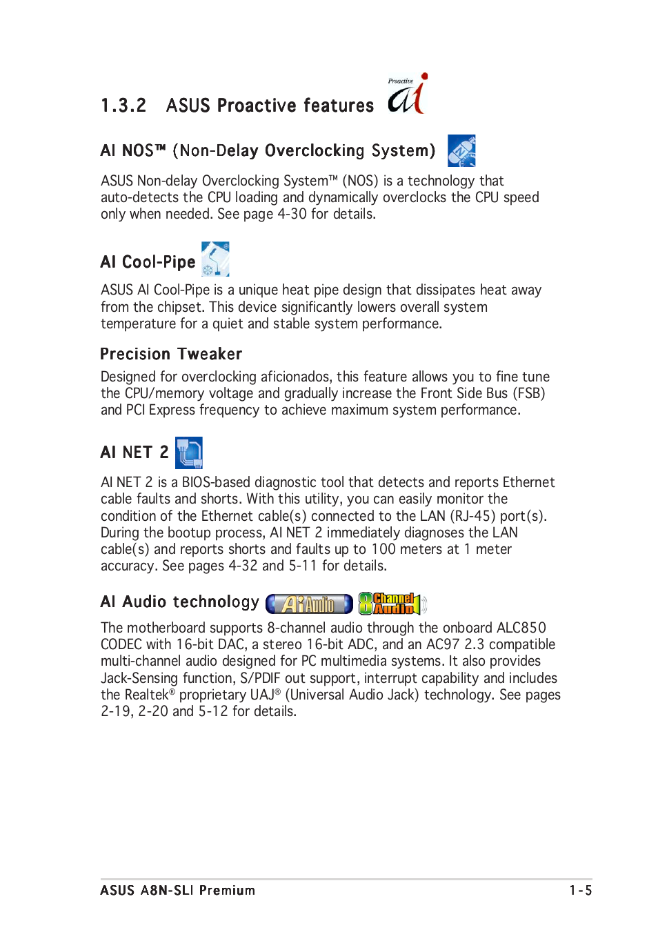 Asus A8N-SLI Premium User Manual | Page 21 / 189