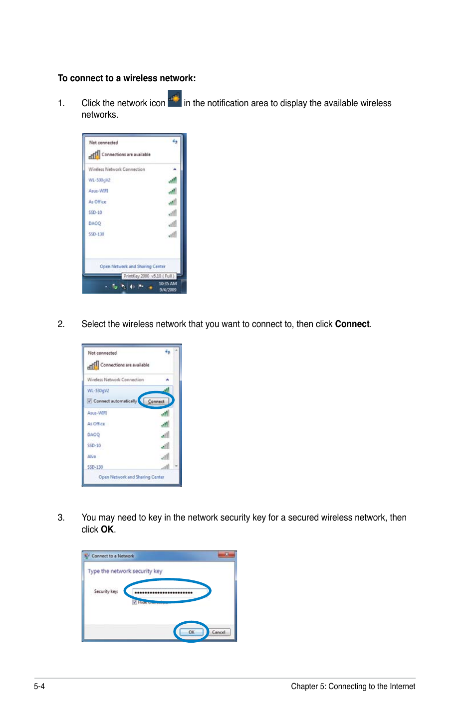 Asus CM5675 User Manual | Page 49 / 71