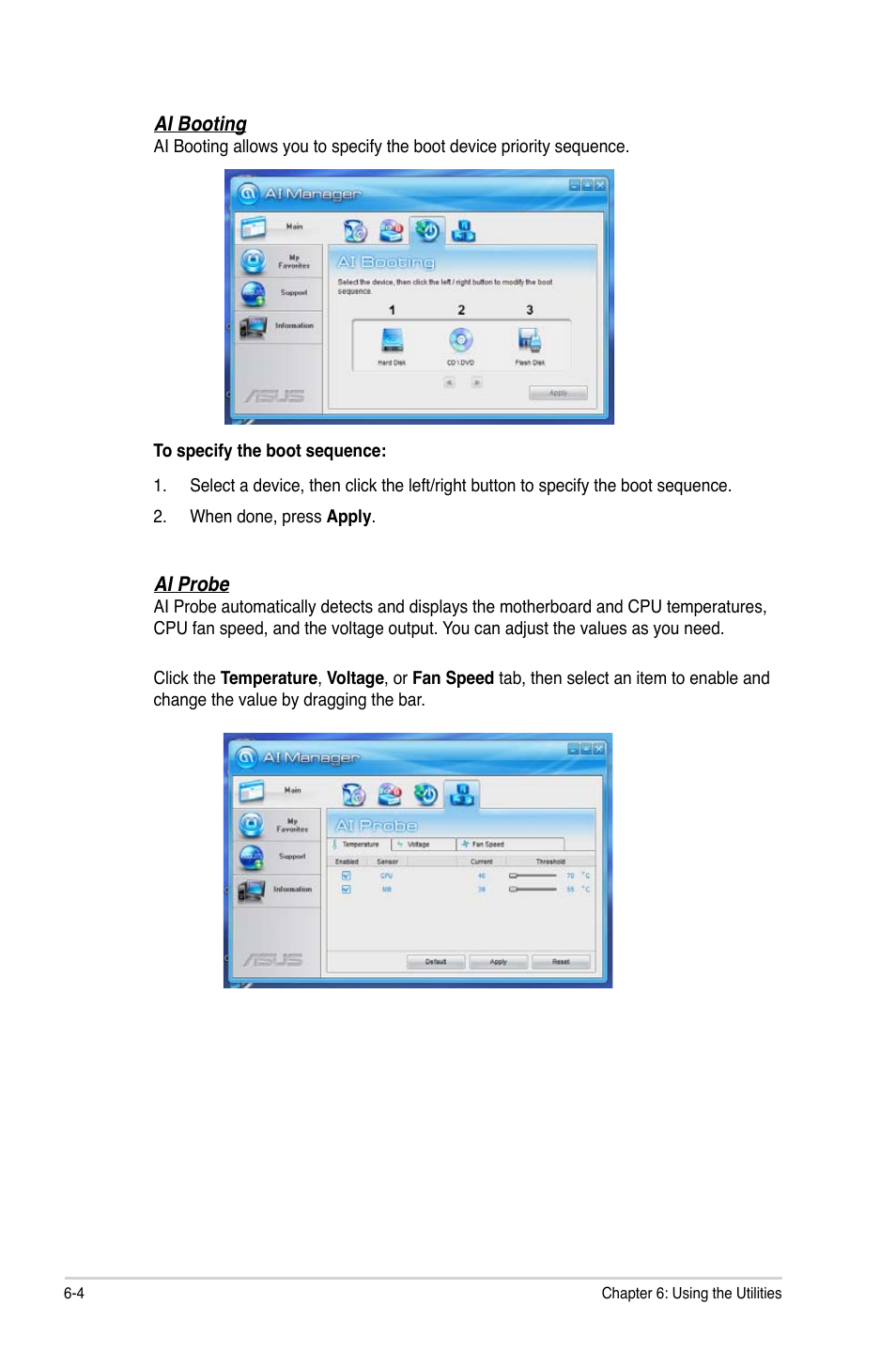 Asus CM5675 User Manual | Page 54 / 71