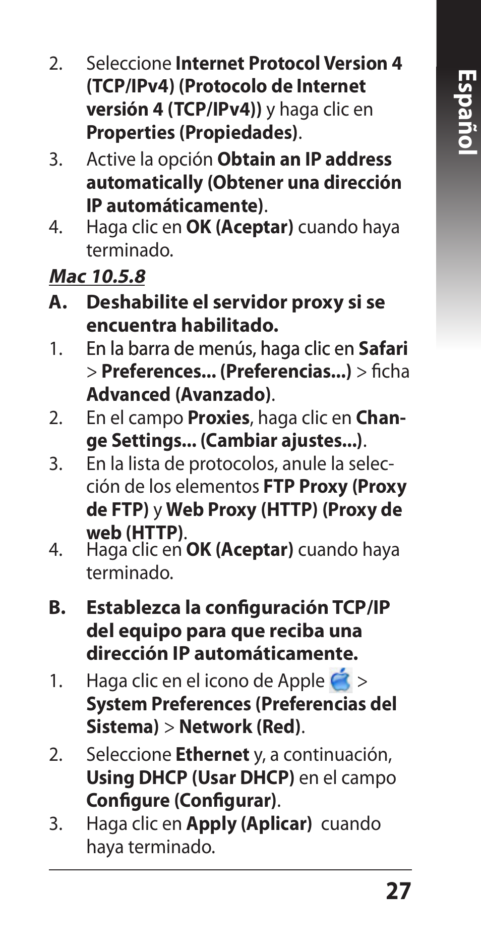 2 español | Asus EA-N66R User Manual | Page 27 / 43