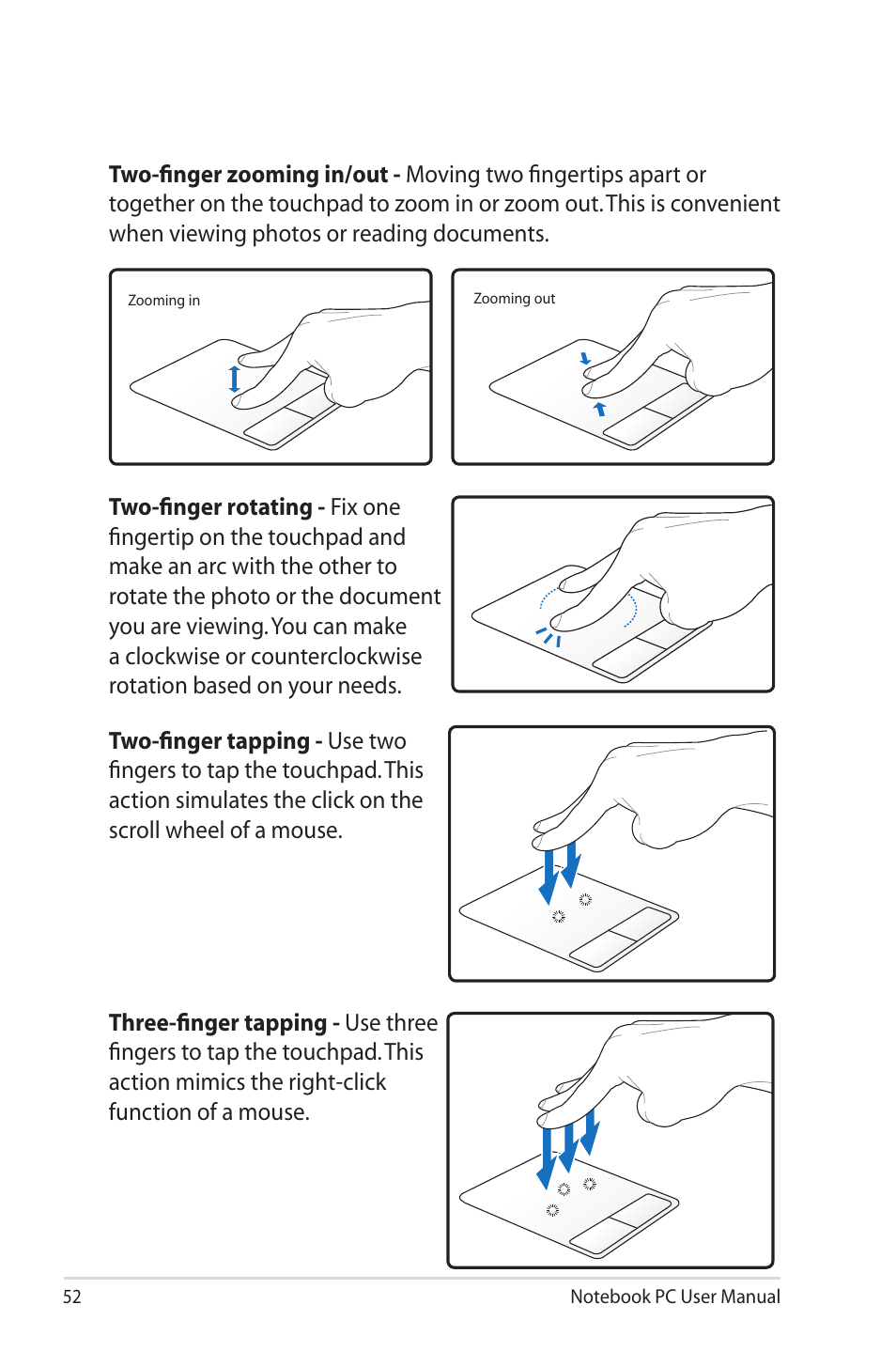 Asus X7CBE User Manual | Page 52 / 116