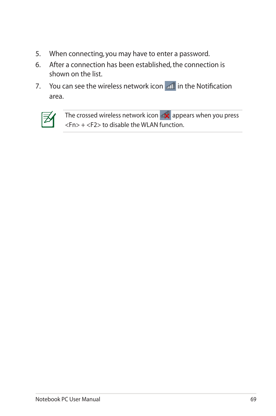 Asus X7CBE User Manual | Page 69 / 116